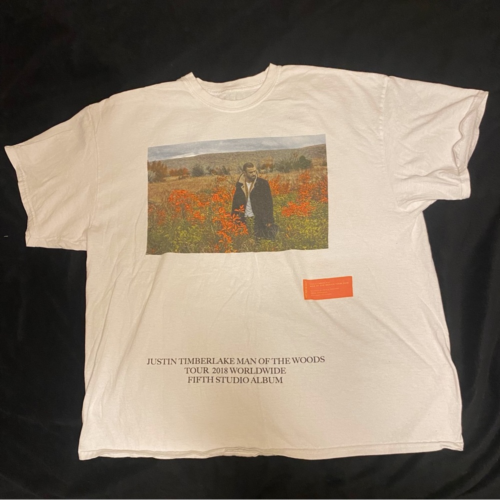 Justin Timberlake Man Of The Woods 2018 T Shirt XXL
